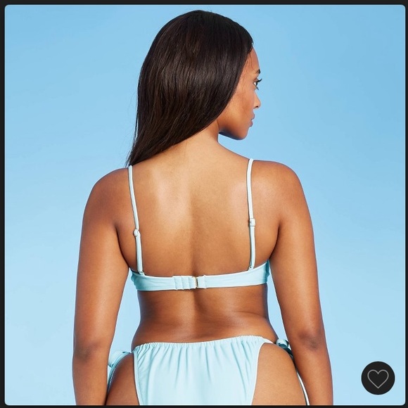 Blue Xhilaration Bikini Top - Picture 4 of 6